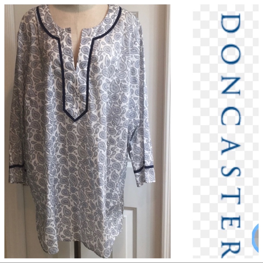 DonCaster Tunic Top Size 22W